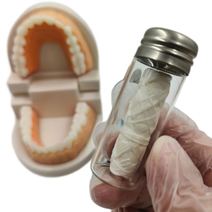 Hilo dental de maíz Natural biodegradable con sabor a menta de 30m con función encerada 100% cuidado bucal ecológico para Limpieza de dientes - Product Image 3
