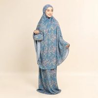 Ensemble de prière portable personnalisé pour femmes, OEM ODM, vente en gros, vêtements islamiques modestes
