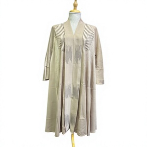 Hot sale Soft Breathable Islamic Muslim Women's Long Sleeve Prayer <b>Dress</b> with Attached Hijab Loose Fit <b>Abaya</b> for All Seasons - Product Image 3