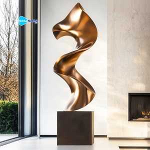 Grande <span class=keywords><strong>Scultura</strong></span> Astratta Moderna <span class=keywords><strong>in</strong></span> <span class=keywords><strong>Bronzo</strong></span> per Decorazione d'Interni, Modello <span class=keywords><strong>in</strong></span> Vendita per Collezionisti - Product Image 3