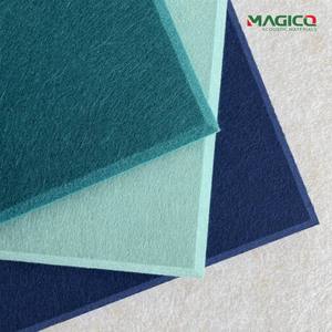 Eco Friendly High Density Pet Polyester Acoustic Panel Sound Absorbing Flame Retardant Pet Acoustic Wall Panel for Project