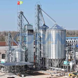 Silo de Acero Galvanizado de 275-600 g/m2 para Cereales, Silo Metálico Inteligente de 100-5000 Toneladas para Almacenamiento de Trigo, Granos y Maíz - Product Image 4