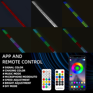 Luce LED RGB 2FT 12V Super Luminosa per Retrofit DRL, Universale per Auto, Decorativa con Controllo Remoto via App, per ATV UTV, Garanzia 1 Anno - Product Image 4