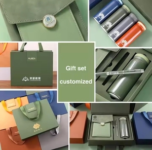 Corporate Office Gift Customizable Logo Promotional Gifts A5 <b>Notebook</b> Business <b>Set</b> - Product Image 3