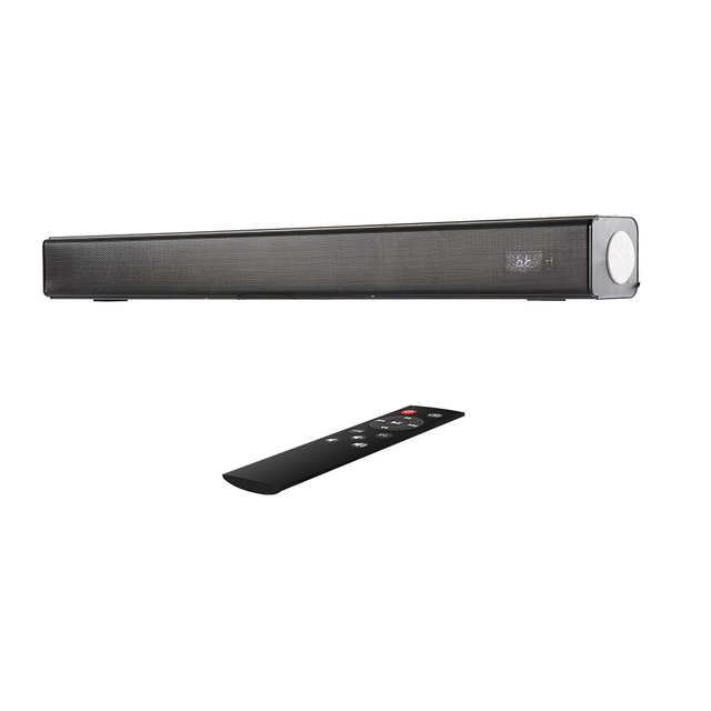Subwoofer Soundbar for TV 2.0 Channel Sound Bar for TV, 32 Inch Wired & Wireless BT V5.0, Enhanced Bass Adjustment, ARC/Optical