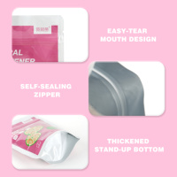 Sacs Ziplock en PE Imprimés par Gravure Personnalisée, Résistants à l'Humidité, Scellables à Chaud, en Feuille d'Aluminium pour Emballage Alimentaire (Bonbons, Snacks, Biscuits, Sucre)