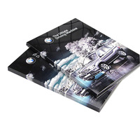 Livre vidéo publicitaire de luxe en vente à chaud Écran LCD de 7 pouces Livres de marketing vidéo Brochure vidéo