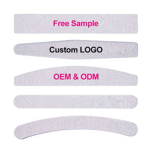 Professional Double-Side Nail <b>File</b> Disposable 80 100 180 240 Grit Washable Emery Board Manicure Tool Set Custom Logo Wholesale - Product Image 6