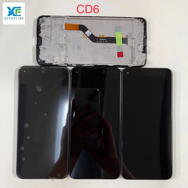 Wholesale Mobile Phone Lcds for Tecno Itel and Infinix Lcd Touch Screen Replacement for Tecno CD6  Pantalla with Frame