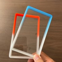 Pelindung Kartu Graded PSA Berwarna Campuran, Panel Transparan untuk Kartu Graded, Tersedia, Pengiriman Cepat