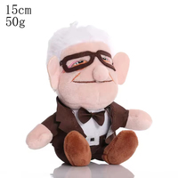 HY7 Brinquedos le film jusqu'à Carl grand-père grand-mère dessin animé 20cm peluche douce jouets en peluche Carl up peluches enfants cadeaux
