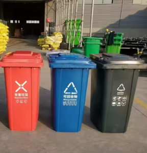<span class=keywords><strong>Contenedor</strong></span> de <span class=keywords><strong>basura</strong></span> móvil para exteriores, cubo de <span class=keywords><strong>basura</strong></span> para reciclaje, cubo de <span class=keywords><strong>basura</strong></span> con ruedas de plástico de 60/ <span class=keywords><strong>100</strong></span>/120/240/360/660 <span class=keywords><strong>litros</strong></span> - Product Image 5