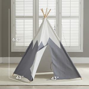 <span class=keywords><strong>Tipi</strong></span> en toile de coton <span class=keywords><strong>pour</strong></span> enfants, haute qualité, magnifique, traditionnel indien, maison de jeux <span class=keywords><strong>pour</strong></span> enfants, tente <span class=keywords><strong>tipi</strong></span> extérieure avec poteaux en bois - Product Image 2