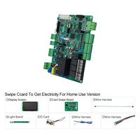 Placa base de pila de carga de CC de una sola pistola 810 nueva placa de circuito de vehículo de energía PCB de doble cara