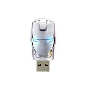 แฟลชไดรฟ์ USB แรงบันดาลใจจากไอรอนแมน พร้อมไฟ LED |   แฟลชไดรฟ์รูปทรงซูเปอร์ฮีโร่สุดเท่ - Product Image 2
