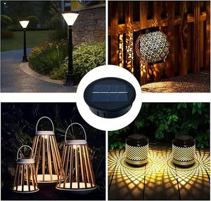 Lámpara <span class=keywords><strong>Solar</strong></span> LED para Jardín, 8 Lúmenes, Blanco Cálido, Impermeable IP65, con Panel <span class=keywords><strong>Solar</strong></span>, Batería, Repuesto para Decoración de Jardín Pequeño, DIY - Product Image 4