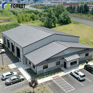 Entrepôt à structure métallique certifié SGS, protection de sécurité renforcée, ossature rigide pour la gestion des stocks, anti-sismique, économique - Product Image 1