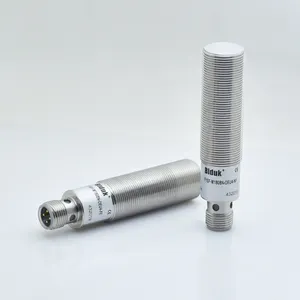 Biduk Stainless Steel Flush Type Connector 4Mm Metal-Face Mini Cylindrical Sensor Inductive Proximity Transducers