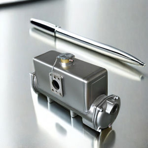 Enfriador de agua de tubo, intercambiador de calor duradero, hecho a mano, variedad de materiales disponibles - Product Image 3