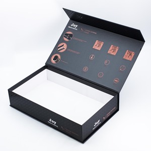 Caja de embalaje de papel rígido ecológica personalizada de cartón con tapa magnética para regalos de pequeñas empresas - Product Image 1