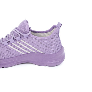 Mocasines <span class=keywords><strong>Minimalistas</strong></span> de Malla Transpirable para <span class=keywords><strong>Mujer</strong></span>, <span class=keywords><strong>Zapatillas</strong></span> Casuales Ligeras con Luces, Planas, para Primavera, Verano y Otoño - Product Image 6