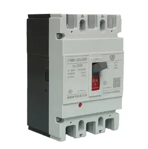 3Poles Automatic Circuit Breaker 63A 100A 125A 160A 250A MCCB Electrical Breaker