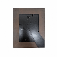 Cadre photo rectangulaire en bois fait main et durable, pour affichage vertical et horizontal sur table, style antique pour la maison