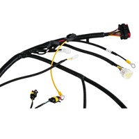 Rangkaian Kabel Wiring Harness OEM ODM Kustom untuk Mobil, Excavator, dan Sepeda Motor