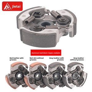 KYY Venta al por mayor Embrague de correa de transmisión para mini motocicleta 47-<span class=keywords><strong>49CC</strong></span> 40-6 <span class=keywords><strong>Motor</strong></span> de 2 tiempos Pastillas de freno de peso y bloques de revestimiento - Product Image 2