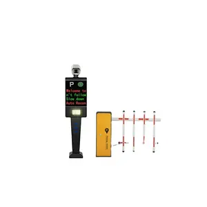 सॉफ्टवेयर के साथ एंक्सिया एलईडी लाइसेंस प्लेट पहचान सुरक्षा प्रणाली पार्किंग कैमरा रोड एपीआर गेट बैरियर एलपीआर