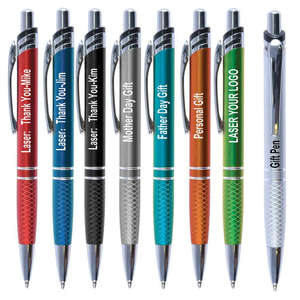 RSブランドの高品質プロモーションギフト、カスタムロゴ入りアルミ製販促用メタルペン、レーザー彫刻印刷メタルボールペン - Product Image 6