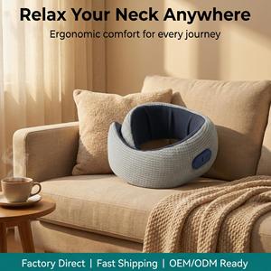 Almohada Masajeadora Cervical Inalámbrica con Calor, Almohada Shiatsu para Aliviar el Dolor de Cuello y Hombros - Product Image 3
