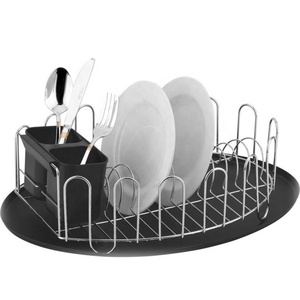 Estante para platos cromado Estante para secar platos de alambre de <span class=keywords><strong>metal</strong></span> con el mejor precio (AWK119) - Product Image 4