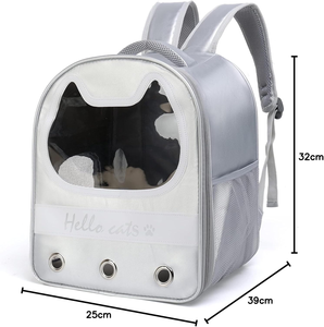 กระเป๋าเป้ใส่สัตว์เลี้ยงขนาดเล็กขนาดกลาง, กระเป๋าเป้ใส่สุนัขและลูกสุนัขที่ใส่สัตว์เลี้ยงทนทานต่อการเดินทาง - Product Image 2