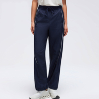 Pantalons de jogging décontractés pour femmes de haute qualité, légers, en nylon, respirants, à séchage rapide, pour l'été, vente en gros