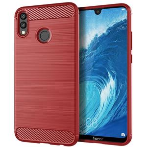 Fiber De carbone <span class=keywords><strong>Antichoc</strong></span> Housse de PROTECTION Arrière en TPU Étui Pour Téléphone portable Pour Huawei honour <span class=keywords><strong>8x</strong></span> max - Product Image 4