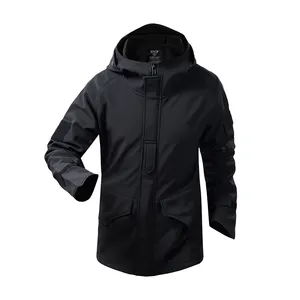 Fábrica personalizada G8 impermeable al aire libre Sudadera con capucha caza negro combate chaqueta táctica