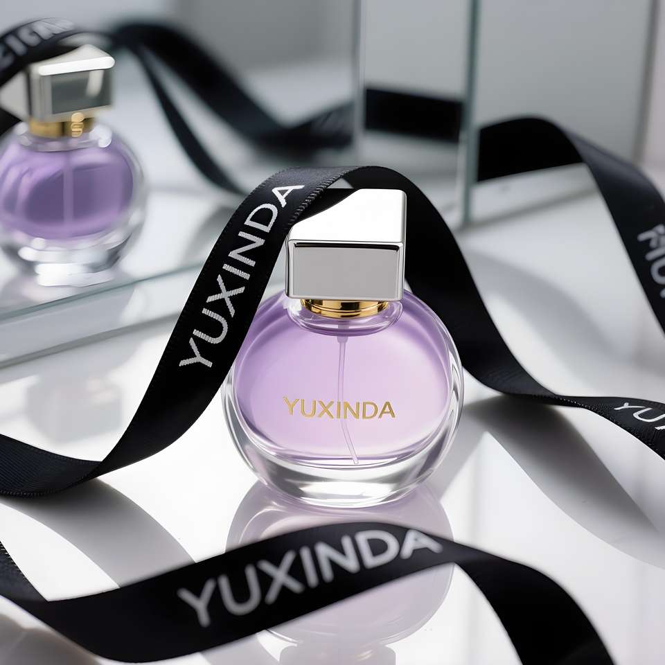 Custom Label 30 ml 50 ml 100 ml Empty Luxury Clear Cosmetic Packaging Glass Spray Perfume Bottle with Box