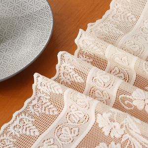 Nórdico Navidad Beige rojo mantel <span class=keywords><strong>de</strong></span> gran tamaño ganchillo borla encaje boda camino <span class=keywords><strong>de</strong></span> <span class=keywords><strong>mesa</strong></span> para <span class=keywords><strong>mesa</strong></span> <span class=keywords><strong>de</strong></span> comedor - Product Image 4