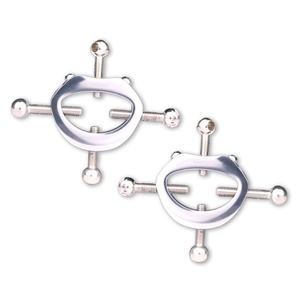 QKKQ Frog Mouth Steel Nipple <b>Clips</b> Metal Nipple Clamps With <b>Ring</b> Bells Chain Breast <b>Clips</b> Bondage Sex Toys for Women Couple Tool - Product Image 1