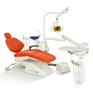 Fauteuil dentaire Voten 208A électrique avec crachoir en céramique certifié CE pour usage en clinique dentaire - Product Image 2