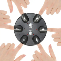 Nouveauté détecteur de mensonge Mini choc électrique chanceux 6 doigts tour jeu bureau tour soulagement jouet créatif