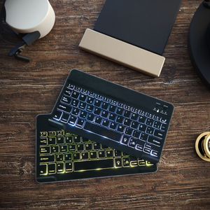 10-inch Ultra-thin BT <strong>Keyboard</strong> Portable Mini <strong>Wireless</strong> Charging <strong>USB</strong> <strong>Keyboard</strong>, Suitable for Tablet <strong>Computers</strong> and Smart Phones - Product Image 2