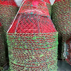 Sản Phẩm Phổ Biến Tôm Lồng Tôm Nồi Cua Lồng Dài Cá Bẫy Lưới Đánh Cá Bẫy Kim Loại Fishwall Nylon, PE Lưới Crawfish Bẫy
