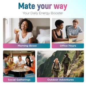 Té de Yerba Mate con Sabor a Durazno y Mango de Chinaherbs, Yerba Mate Súper Calmante, Bajo en Azúcar, Energía y Enfoque sin Caída, Apoyo para un Intestino Saludable - Product Image 6