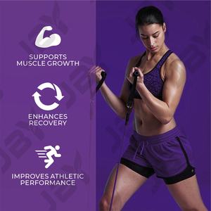 โรงงานผลิตกรดอะมิโน JBY ผลิตภัณฑ์เสริมอาหารดูแลสุขภาพ กรดอะมิโน <span class=keywords><strong>BCAA</strong></span> ผงเสริมอาหาร - Product Image 5