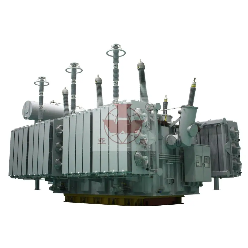 YAWEI transformer minyak 80MVA, transformator daya 110/15kV ke 10.5/11kV 70MVA dengan radiator