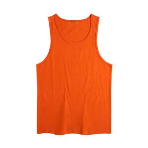 Essential Solid Color Cotton Men's Tank <b>Top</b> Breathable & Quick Dry Ultra-Soft for <b>Layering</b> or Casual Summer Wear - Product Image 2