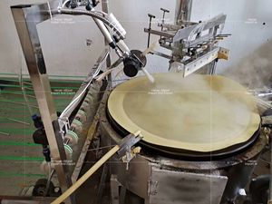 Machine automatique de fabrication de tortillas et de chapatis à base de farine de maïs, taille de moule maximale 120 cm - Product Image 4