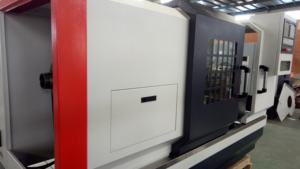 เครื่องกลึงซีเอ็นซีสำหรับโลหะเครื่องกลึงโลหะสำหรับเตียงแบนการประมวลผลอัตโนมัติ - Product Image 6